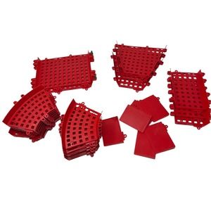 K'NEX Finish‎ Line Building Set Mario Kart Wii Red Track 25 Pieces Replacement
